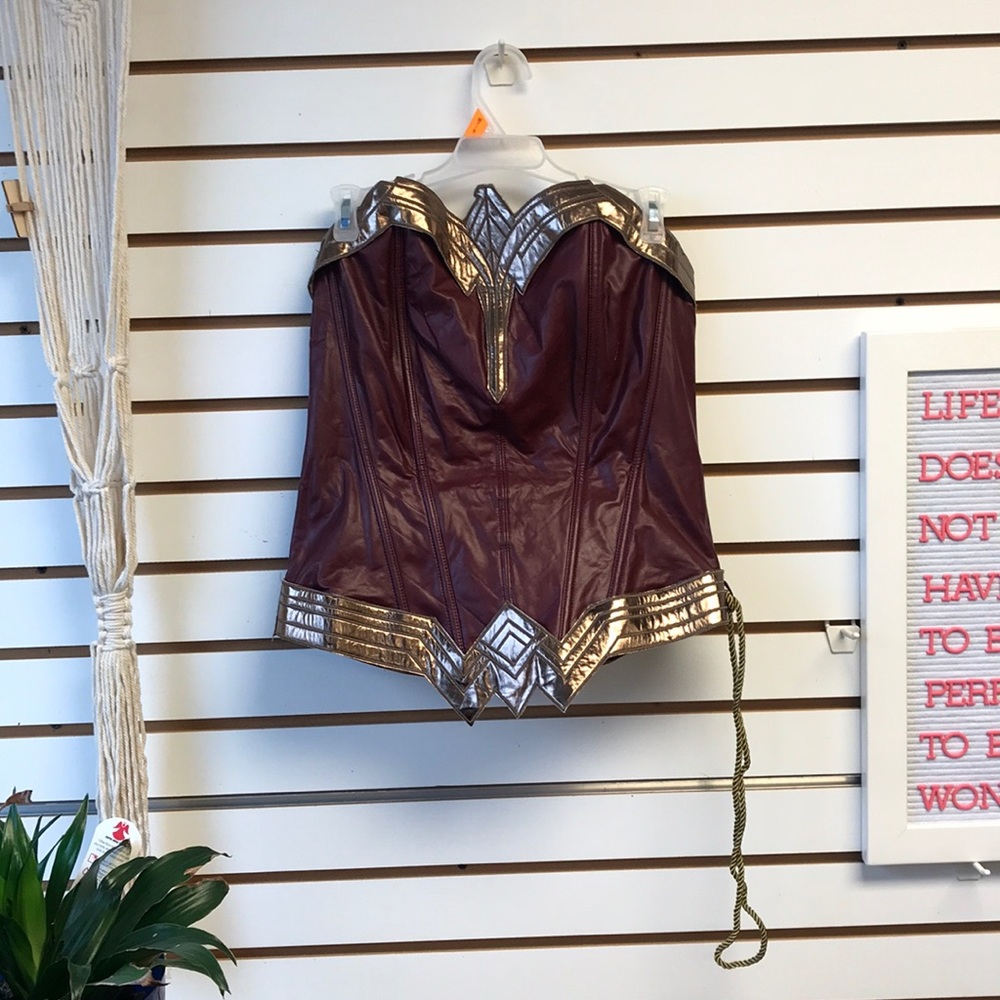 Wonder Woman corset top